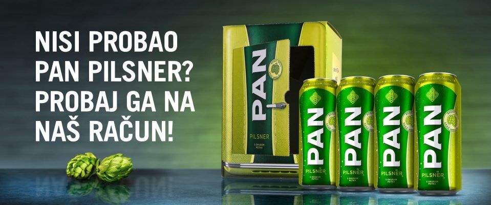 Nisi probao Pan Pilsner?<span> Probaj ga na naš račun!</span>