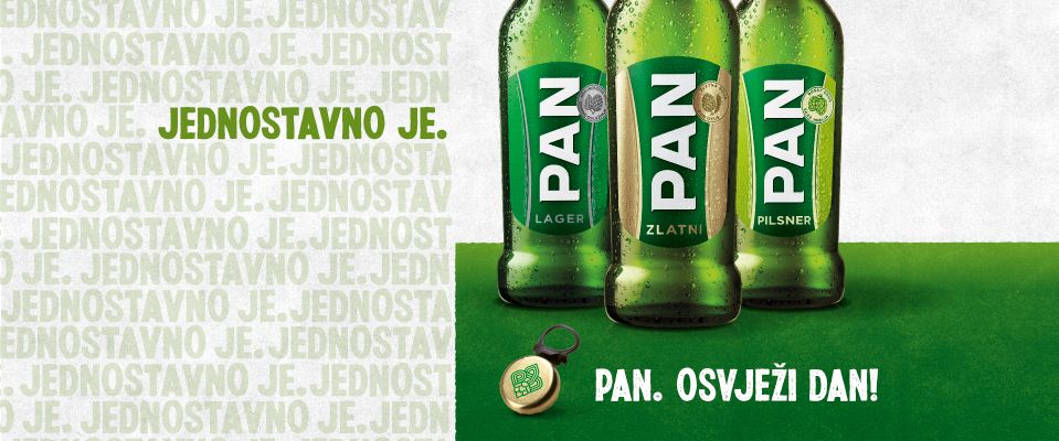 Jednostavno je osvježit’ dan uz Pan!