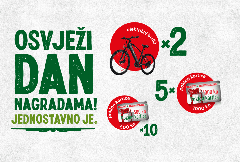 DOBITNICI NAGRADNE IGRE “OSVJEŽI DAN NAGRADAMA!”
