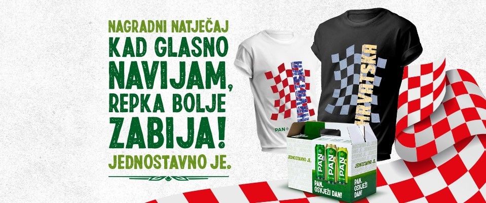 <strong>NAGRADNI NATJEČAJ “KAD GLASNO NAVIJAM, REPKA BOLJE ZABIJA. JEDNOSTAVNO JE.”</strong>