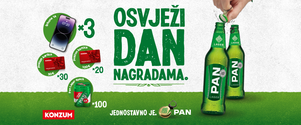 KONZUM I PAN NAGRADNA IGRA „OSVJEŽI DAN NAGRADAMA!“