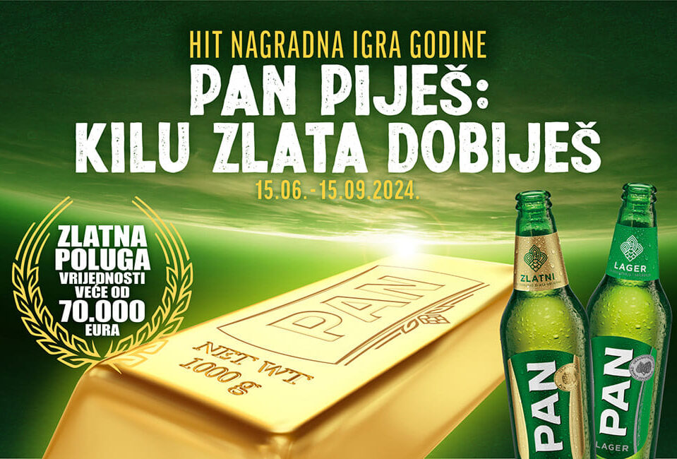 Pan piješ: Kilu zlata dobiješ!