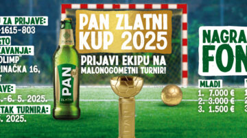 Prijavi ekipu i osvoji Pan Zlatni kup 2025!