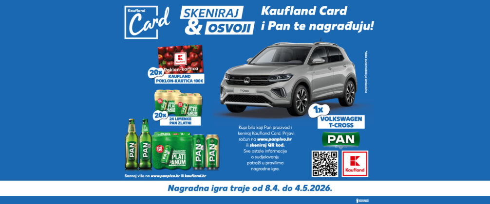Kaufland Card i Pan te nagrađuju!