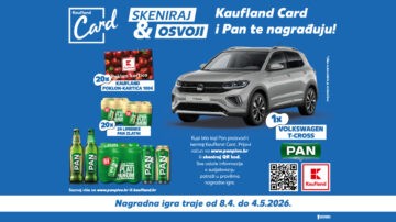 Kaufland Card i Pan te nagrađuju!
