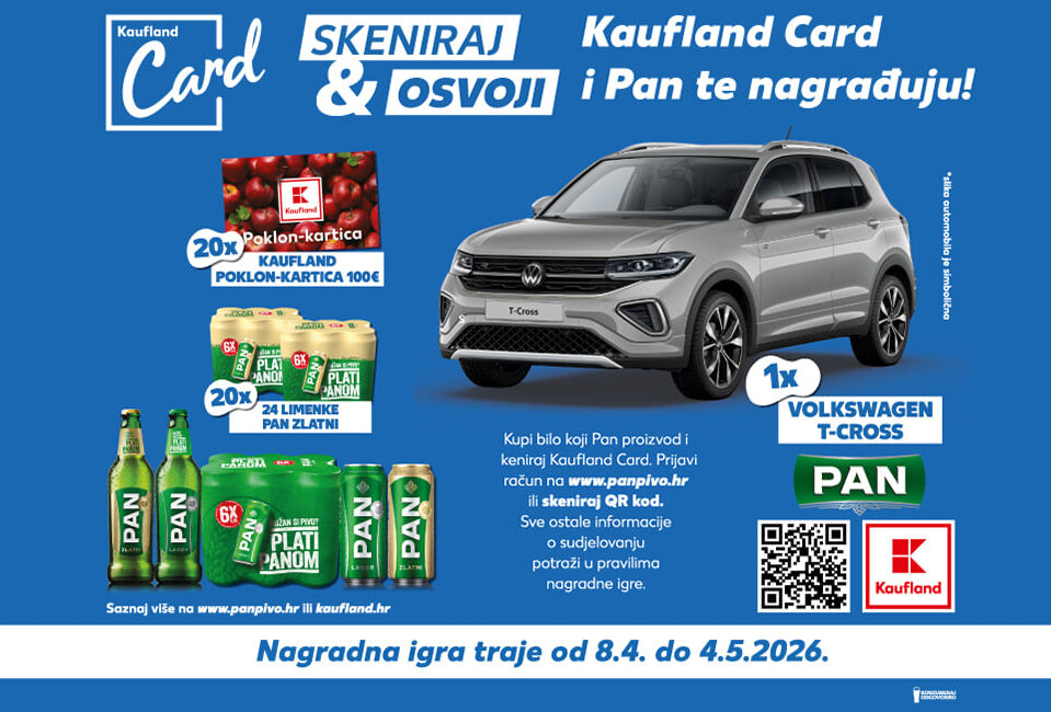 Kaufland Card i Pan te nagrađuju!