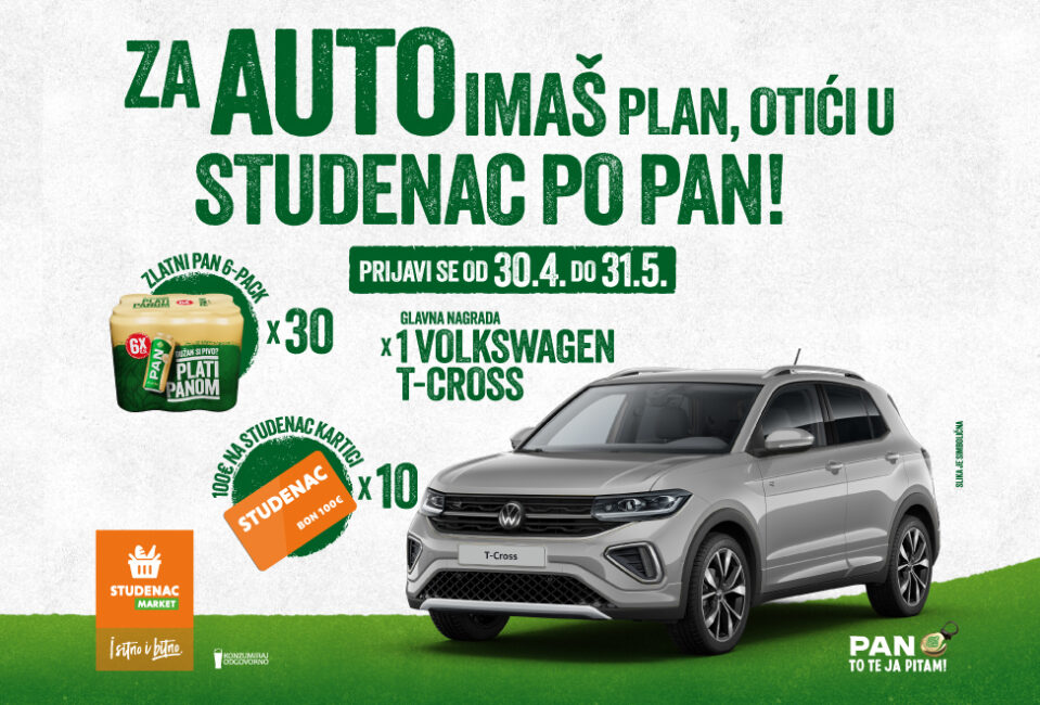 Za auto imaš plan, otići u Studenac po Pan!