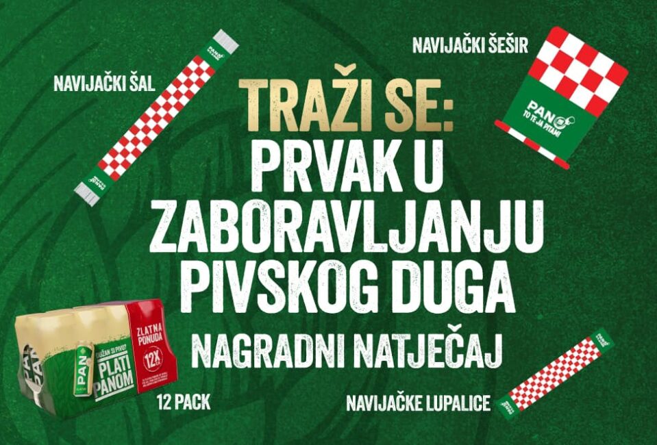 Nagradni natječaj “Prvak u zaboravljanju pivskog duga”