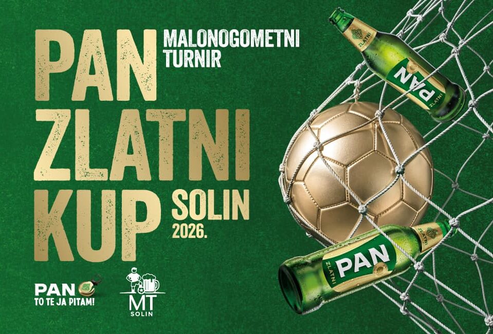 Prijavi ekipu na Pan Zlatni kup Solin 2026 nogometni turnir